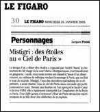 Le Figaro - janvier 2005