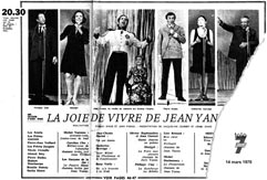 Télé 7 Jours - 14 mars 1970